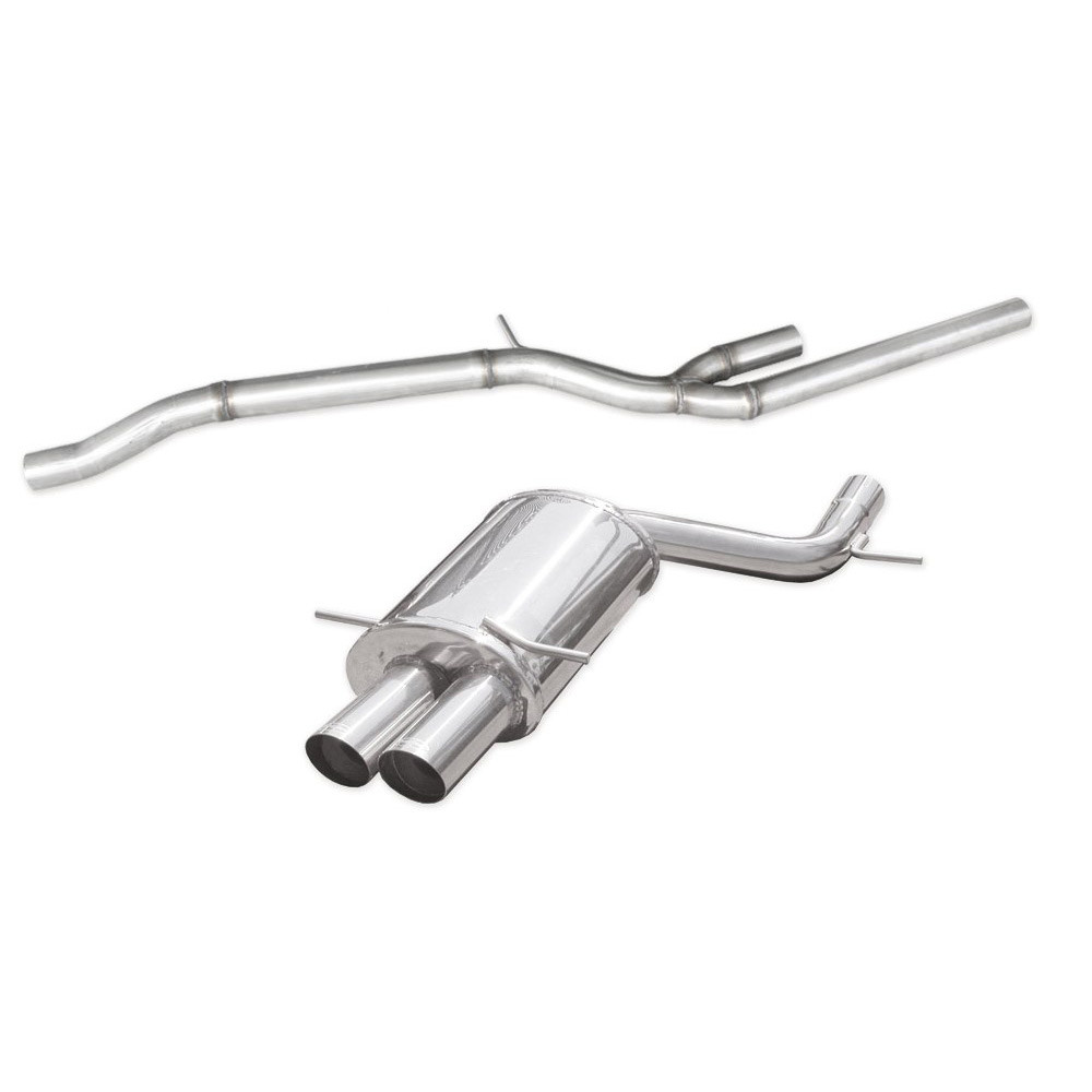 Catback 2x76mm Racing AUDI S4 B5 2.7 BITURBO 265CV 1998-2001 - IC-CATBACK51 - CATBACK.51 - 3661768558881