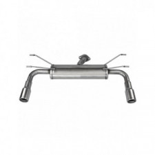 Terminal Edelstahl 80mm D+G FIAT 124 1.4T 140cv 2016-