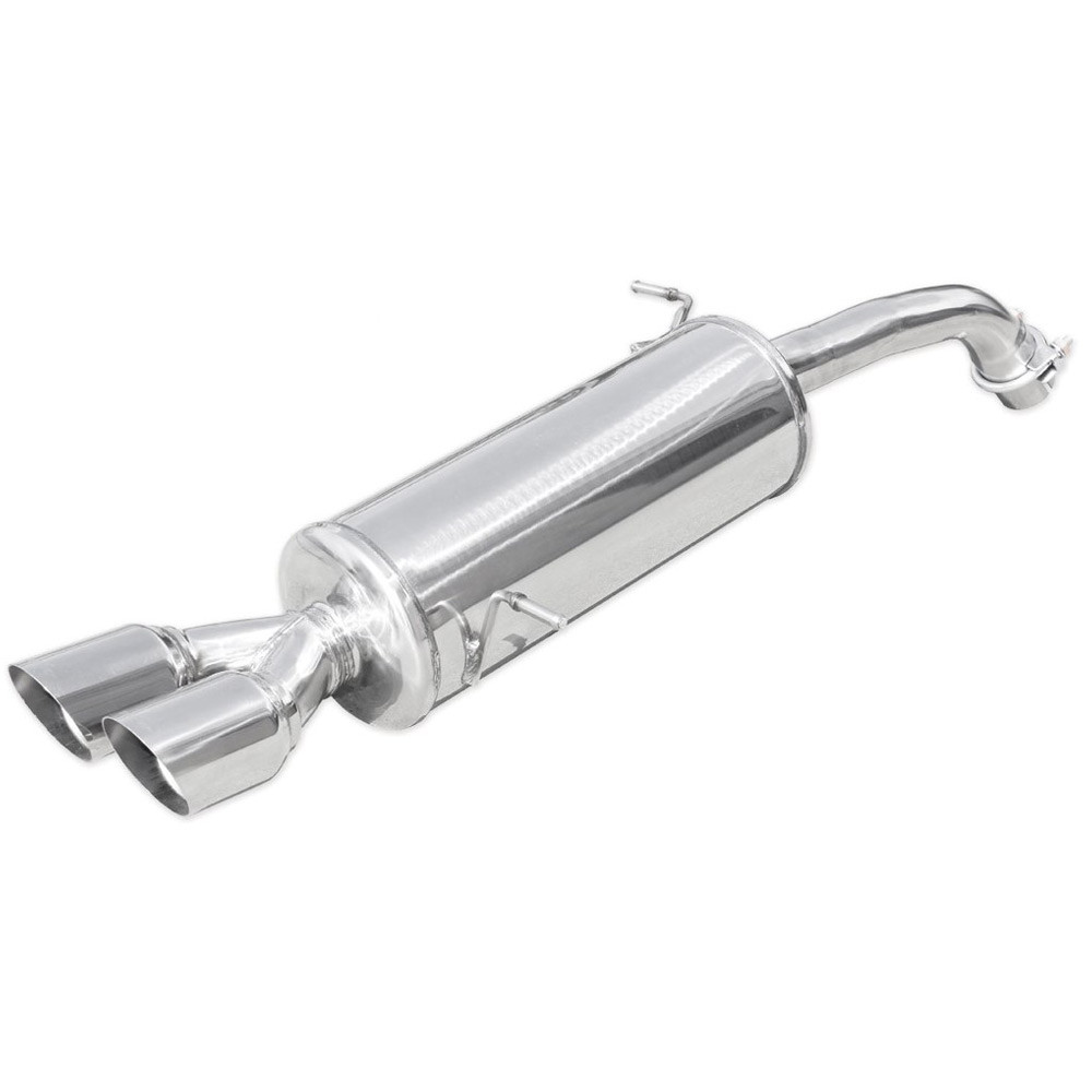 Posteriore acciaio inox 2x80mm Racing FORD FIESTA 7 ST 1.6 200CV 2013- diam.54 - IC-FOFI24RA - FOFI.24.RA - 3661768559222