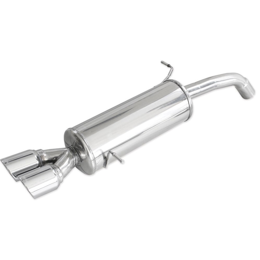 Posteriore acciaio inox 2x80mm X-Race FORD FIESTA 7 ST 1.6 200CV 2013- diam.54 - IC-FOFI24XR80 - FOFI.24.XR80 - 3661768559239