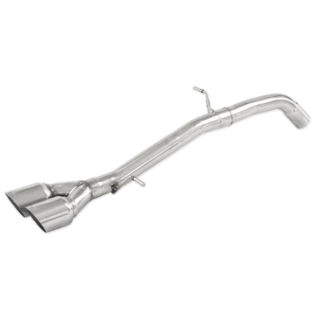 Edelstahl Terminal frei 2x80mm Racing FORD FIESTA 7 ST 1.6 200CV 2013- Durchm.54 - IC-FOFI25RA - FOFI.25.RA - 3661768559253