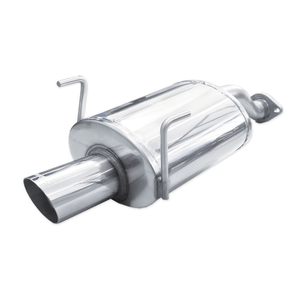 Edelstahl Terminal 90mm Rally HONDA CIVIC TYPE-R 2001-2005 - IC-HOCI0190RA - HOCI.01.90RA - 3661768102411