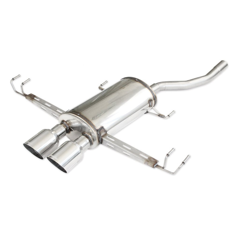Rear silencer, end pipe 2x100mm Racing HONDA CIVIC 1.5 Turbo 182cv 2018- - IC-HOCI0610RA - HOCI.06.10RA - 3661768559505
