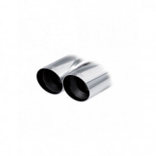 Freies Edelstahlterminal 2x100mm Racing HONDA CIVIC 1.5 Turbo 182cv 2018-