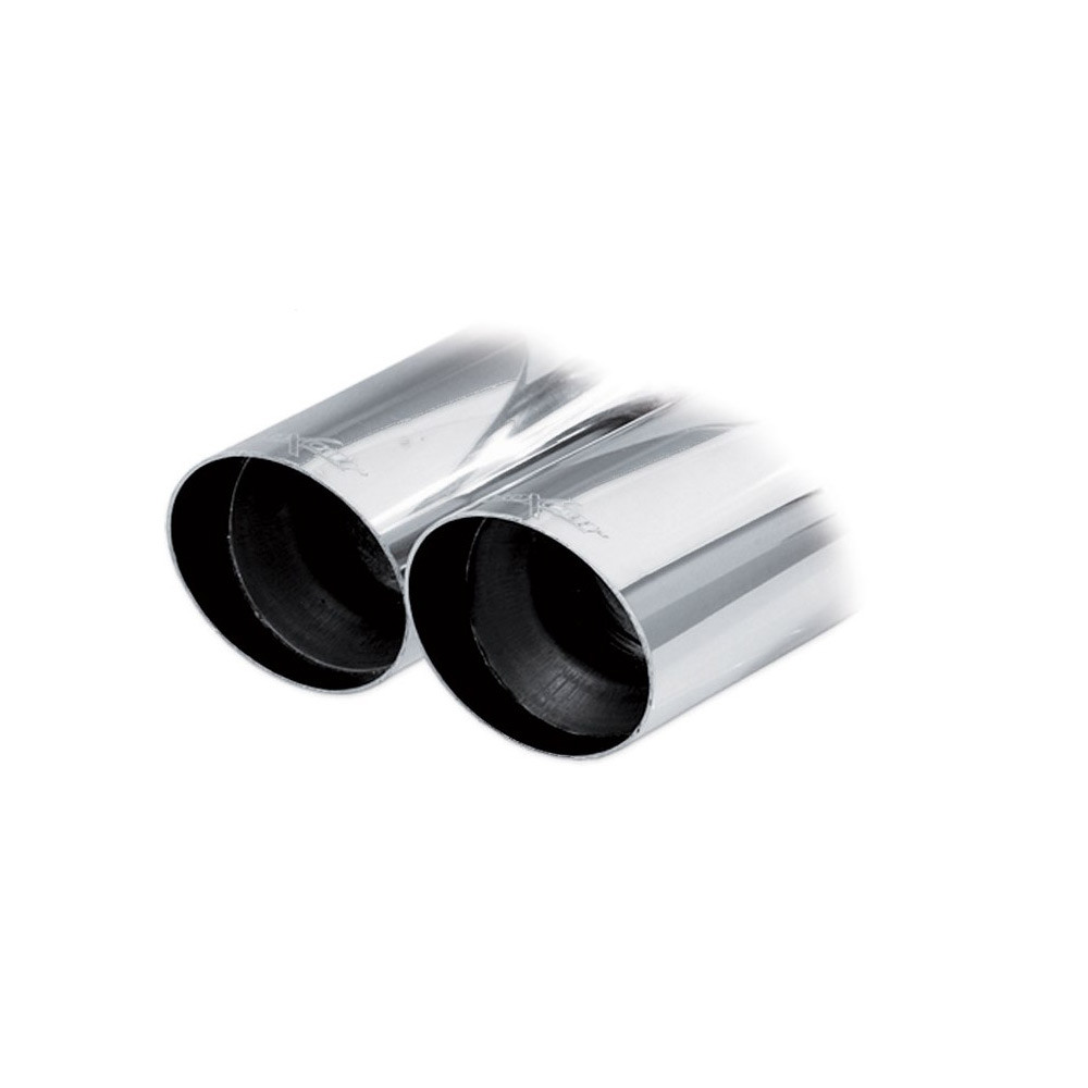 No silencer end pipe 2x100mm Racing HONDA CIVIC 1.5 Turbo 182cv 2018- - IC-HOCI0710RA - HOCI.07.10RA - 3661768559512