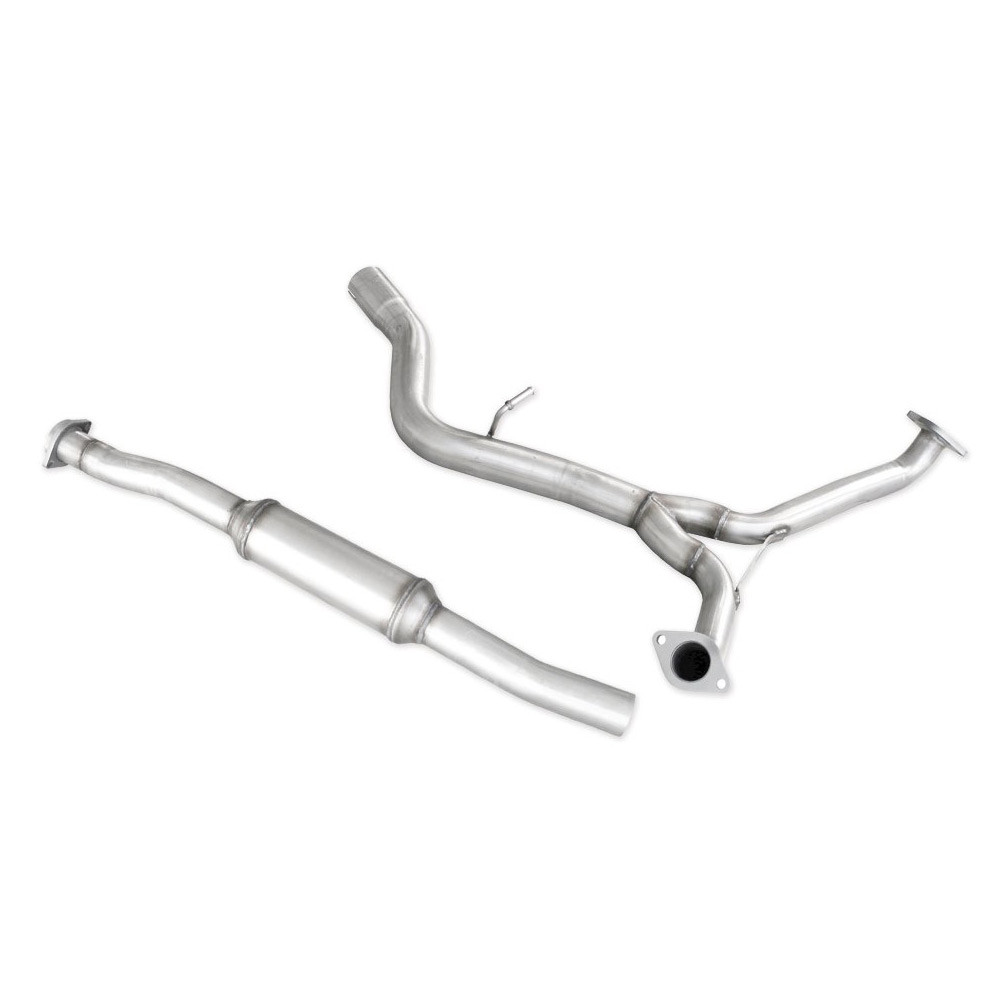 Mittelrohr mit Auspuff INOX SUBARU 2.5 WRX - STI 2.5 WRX - STI 300cv 2018 - IC-ITSU35S - ITSU.35S - 3661768559550