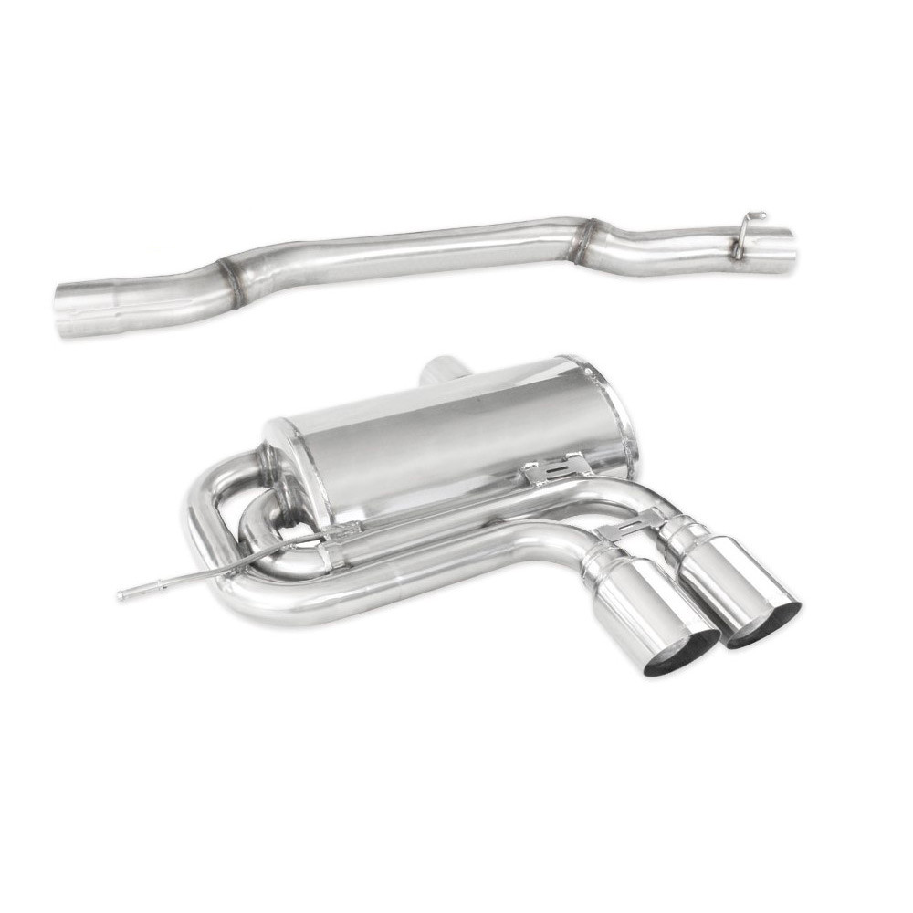 Terminal inox 2x90mm Racing MINI COOPER F55-F56 2.0 S CABRIO 192cv 2014- - IC-MICO24RA - MICO.24.RA - 3661768560396