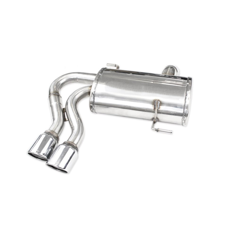 Edelstahlterminal 2x80mm X-Race BMW E92 325i 218cv 2007- - IC-OVBM24XR80 - OVBM.24.XR80 - 3661768560594