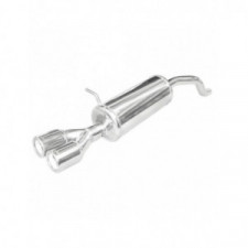 Terminal Edelstahl 2x80mm RENAULT CLIO 4 900 75cv 2018