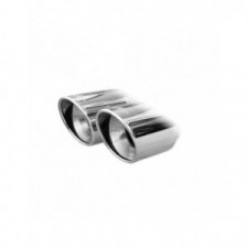 Posteriore acciaio inox 2x80mm X-Race RENAULT CLIO 4 900 75cv 2018