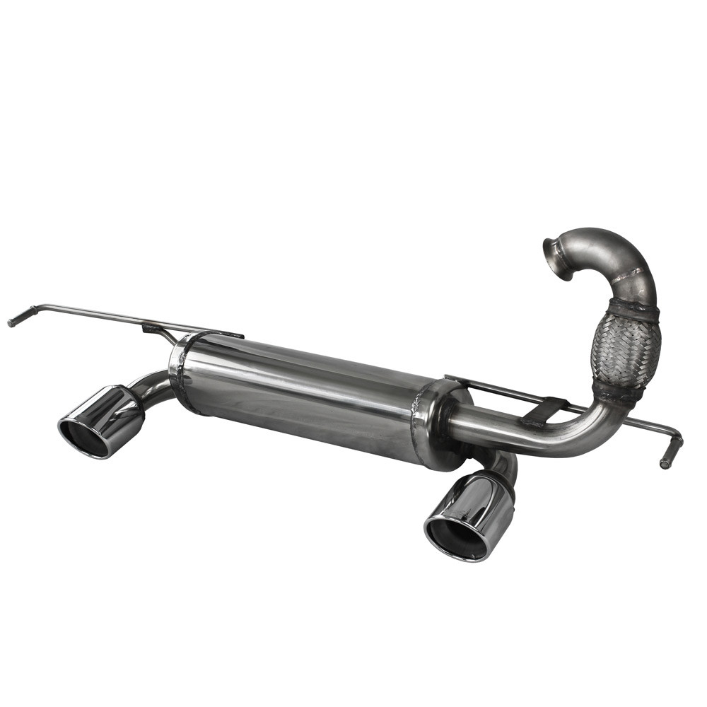 Terminal Edelstahl 80mm X-Race D+G RENAULT TWINGO III GT 900 110PS 2017- - IC-RETW05XR80 - RETW.05.XR80 - 3661768560983