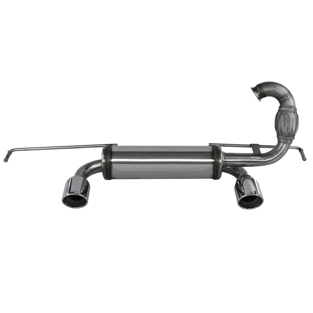 Terminal inox 90mm X-Race D+G RENAULT TWINGO III GT 900 110CV 2017- - IC-RETW05XR90 - RETW.05.XR90 - 3661768561003