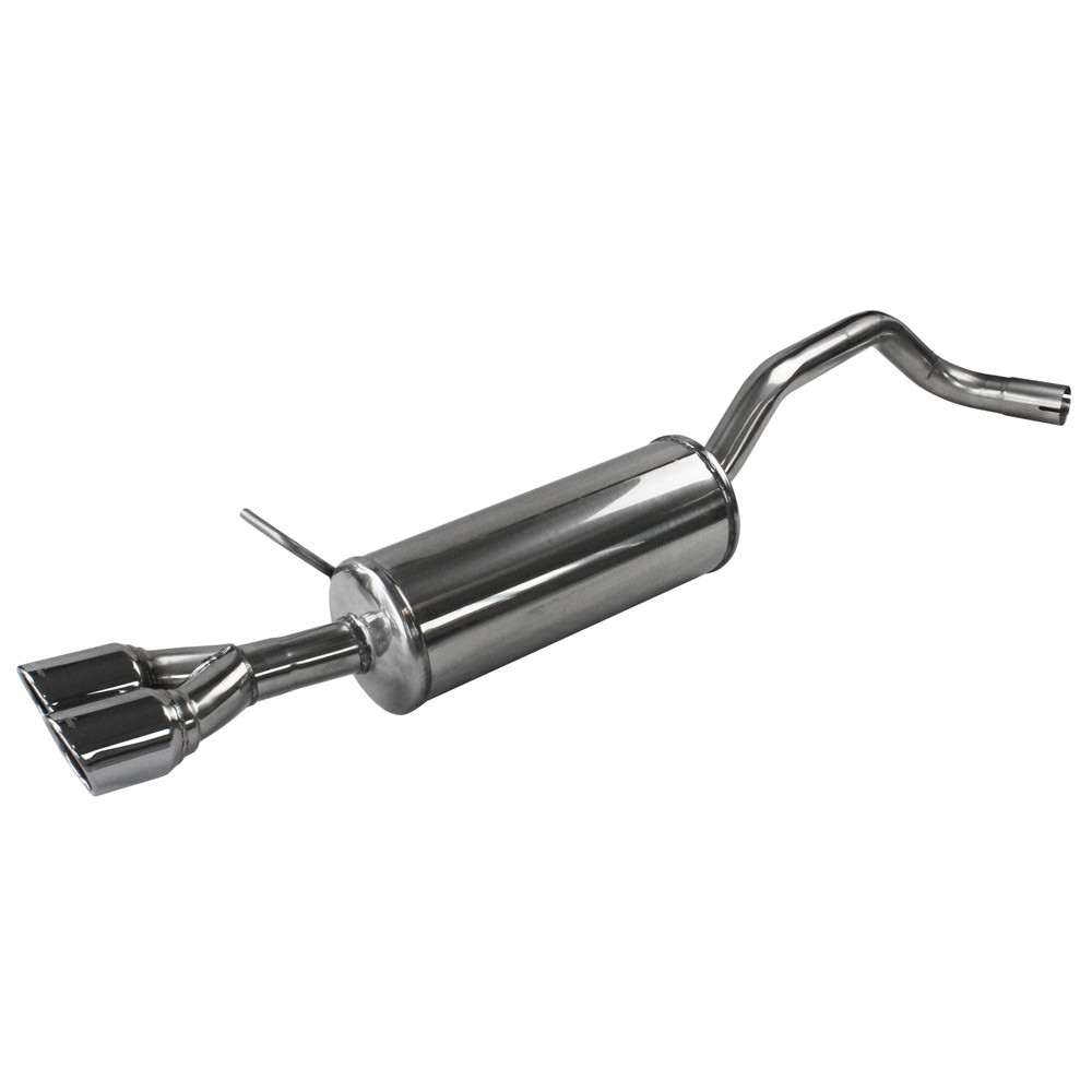 Edelstahlterminal 2x80mm X-Race SEAT IBIZA SC 6J 1.2 Tsi FR 110cv 2015- - IC-SEIB25XR80 - SEIB.25.XR80 - 3661768561034