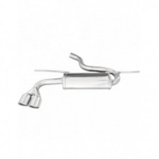 Rear silencer, end pipe 2x80mm Racing SEAT LEON 5F 1.4 TSI FR 122cv 2015-