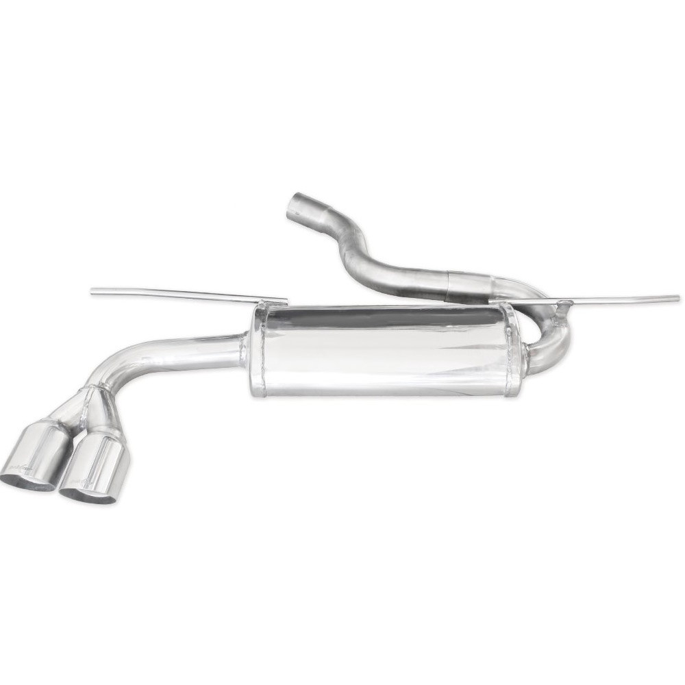Edelstahl Terminal 2x80mm Racing SEAT LEON 5F 1.4 TSI FR 122cv 2015- - IC-SELE23RA - SELE.23.RA - 3661768561096