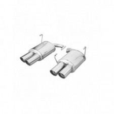 Terminal Edelstahl 2x90mm Racing D+G SUBARU 2.5 WRX - STI 2.5 WRX - STI 300cv 2018