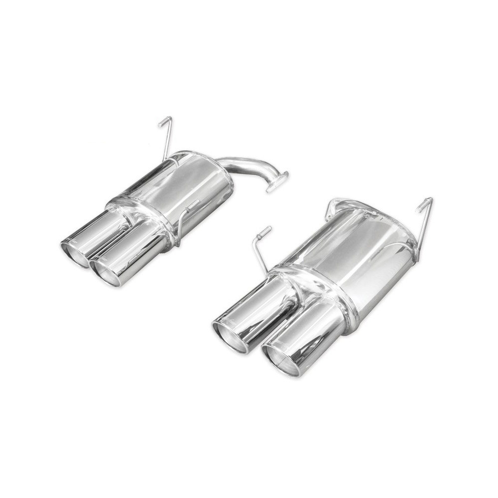 Terminal inox 2x90mm X-Race D+G SUBARU 2.5 WRX - STI 2.5 WRX - STI 300cv 2018 - IC-SUIM35XR90 - SUIM.35.XR90 - 3661768561317