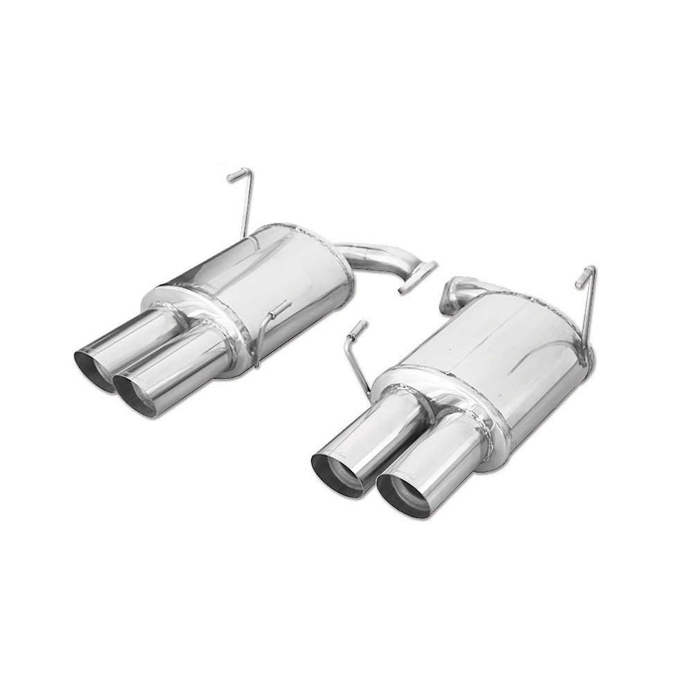 Terminal Edelstahl 2x90mm Racing D+G SUBARU 2.5 WRX - STI 2.5 WRX - STI 300cv 2018 - IC-SUIM37RA - SUIM.37.RA - 3661768561331