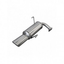 Edelstahl-Terminal 120x80mm SUBARU LEGACY SW 2.0D 150PS 2009-