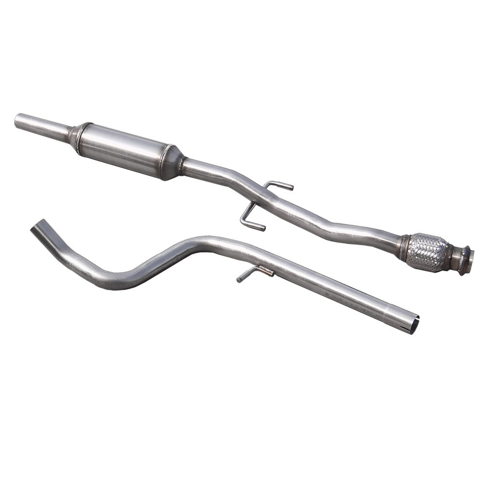Tube central avec silencieux INOX pour CITROEN DS3 1.6T RACING 207CV 2011- diam.55 - IC-TCSDS01 - TCSDS.01 - 3661768561874
