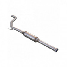 Tube central avec silencieux INOX pour ABARTH PUNTO EVO 1.4T MultiAir 165CV 2010- diam.55