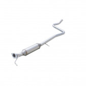 Tube central avec silencieux INOX pour FORD FIESTA 7 ST 1.6 200CV 2013- diam.54