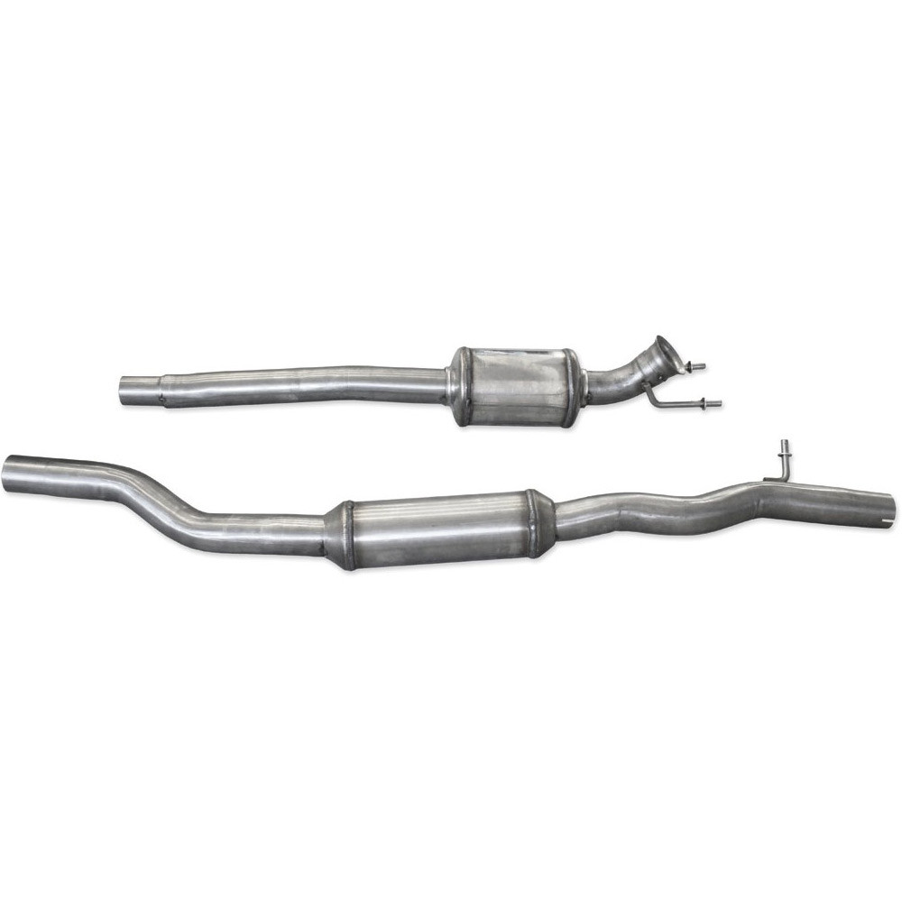 Mittelrohr mit Endschalldämpfer INOX für INFINITI Q30 S 2.0 211cv 2016- - IC-TCSQ30 - TCSQ30 - 3661768562055