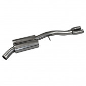 Tubo centrale con silenziatore INOX per AUDI RS Q3 2.5 TFSi 310cv 2014-