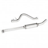 Tube central avec silencieux INOX pour TOYOTA GT 86 2.0i 200CV 2017-