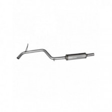 Tube central avec silencieux INOX pour VOLKSWAGEN GOLF 7 1.4 TSI 140-150cv 2013-