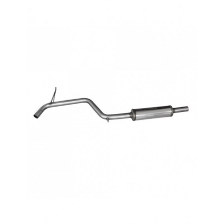 Central pipe with silencer for VOLKSWAGEN GOLF 7 1.4 TSI 140-150cv 2013-