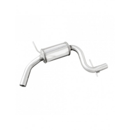 Tubo centrale con silenziatore INOX per VOLKSWAGEN GOLF 6 1.4 TSI 122CV 2008- diam.50