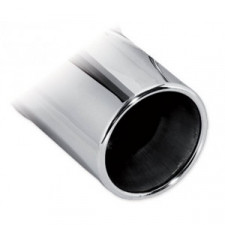 Posteriore acciaio inox 80mm TOYOTA AYGO 1.0 69cv 2014-