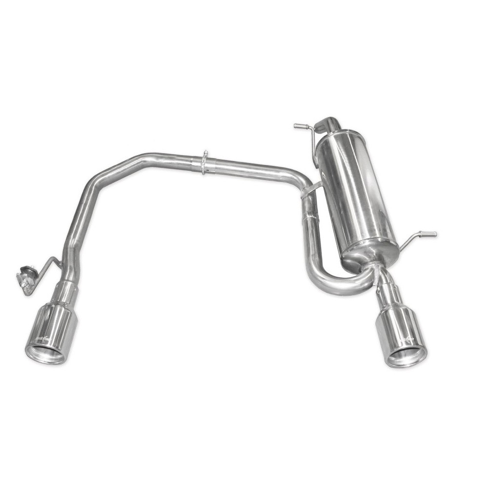 Posteriore acciaio inox duplex 120x80  PEUGEOT 208 1.6 16V TURBO GTI 30TH 208cv 2015- diam.55 - IC-TWPE29102 - TWPE.29.102 - 3661768562451
