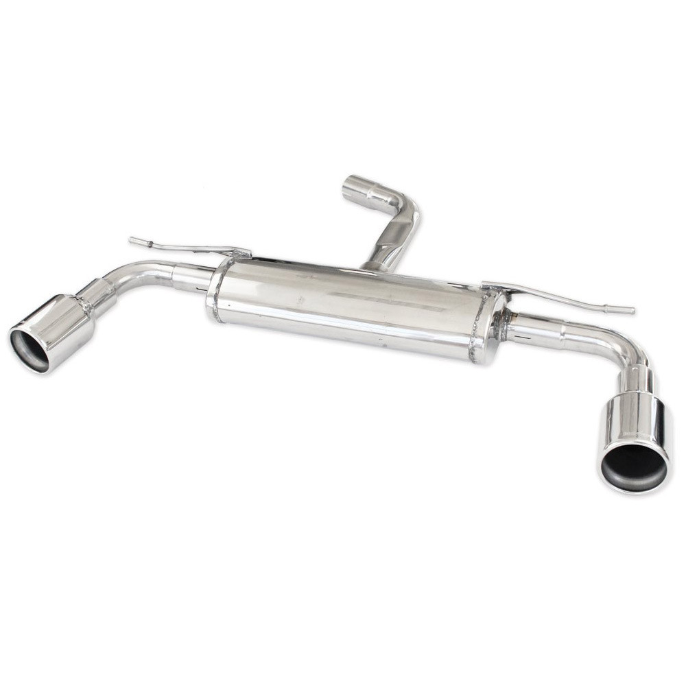 Posteriore acciaio inox 102mm duplex VOLKSWAGEN GOLF 7 2.0 GTD 184cv 2013- diam.55 - IC-TWVW21102 - TWVW.21.102 - 3661768562482