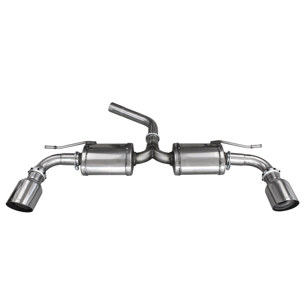 Terminal inox 102mm Racing duplex VOLKSWAGEN GOLF 7 1.6 TDI 105cv 2015- - IC-TWVW22102R - TWVW.22.102R - 3661768562505