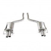 Rear silencer, end pipe with valve for MERCEDES CLASSE C63 AMG S W205 4.0i V8 BiTurbo 2015- diam.70