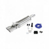 Edelstahlventil Terminal 2x80mm Racing für VOLKSWAGEN POLO AW 2.0 GTI 200cv 2018-