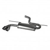 Edelstahlterminal 2x80mm X-Race VOLKSWAGEN GOLF 7 2.0 GTD 184cv 2013- Durchm.55