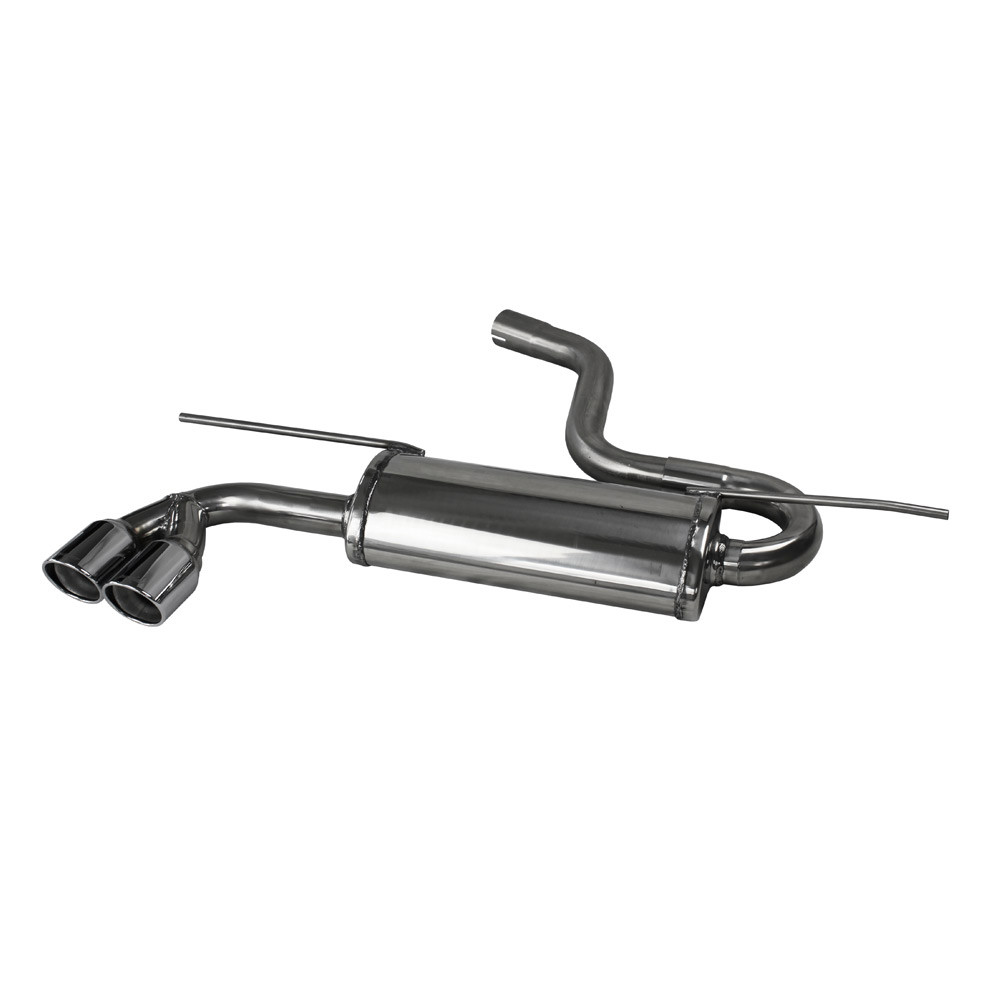 Edelstahlterminal 2x80mm X-Race VOLKSWAGEN GOLF 7 2.0 GTD 184cv 2013- Durchm.55 - IC-WGO58XR80 - WGO.58.XR80 - 3661768562864