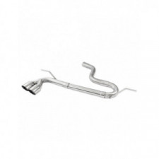 Terminal inox libre 2x80mm Racing VOLKSWAGEN GOLF 7 1.4 TSI 140-150cv 2013-