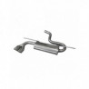 Edelstahl-Terminal 2x80mm Racing VOLKSWAGEN GOLF 7 1.4 TSI 140-150cv 2013-