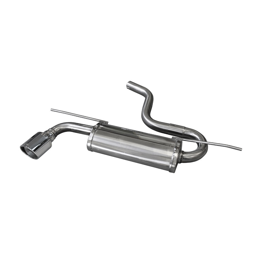 Edelstahl Terminal 100mm X-Race VOLKSWAGEN GOLF 7 1.6 TDI 105cv 2015- - IC-WGO62XR10 - WGO.62.XR10 - 3661768562963