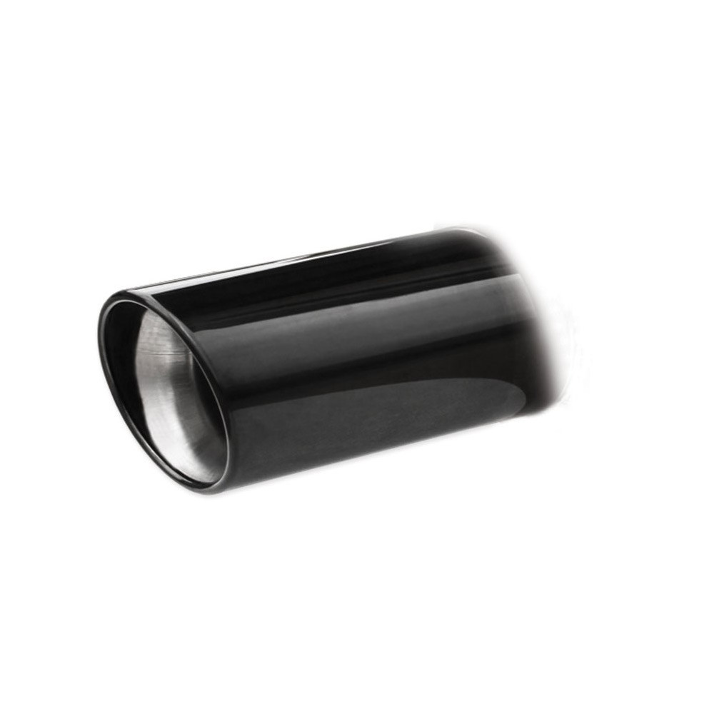 Rear silencer, end pipe 100mm X-Race noir LHS+RHS VOLKSWAGEN GOLF 7.5 2.0 GTI 245cv 2017- - IC-WGO65XR10BK - WGO.65.XR10BLACK - 3661768563250