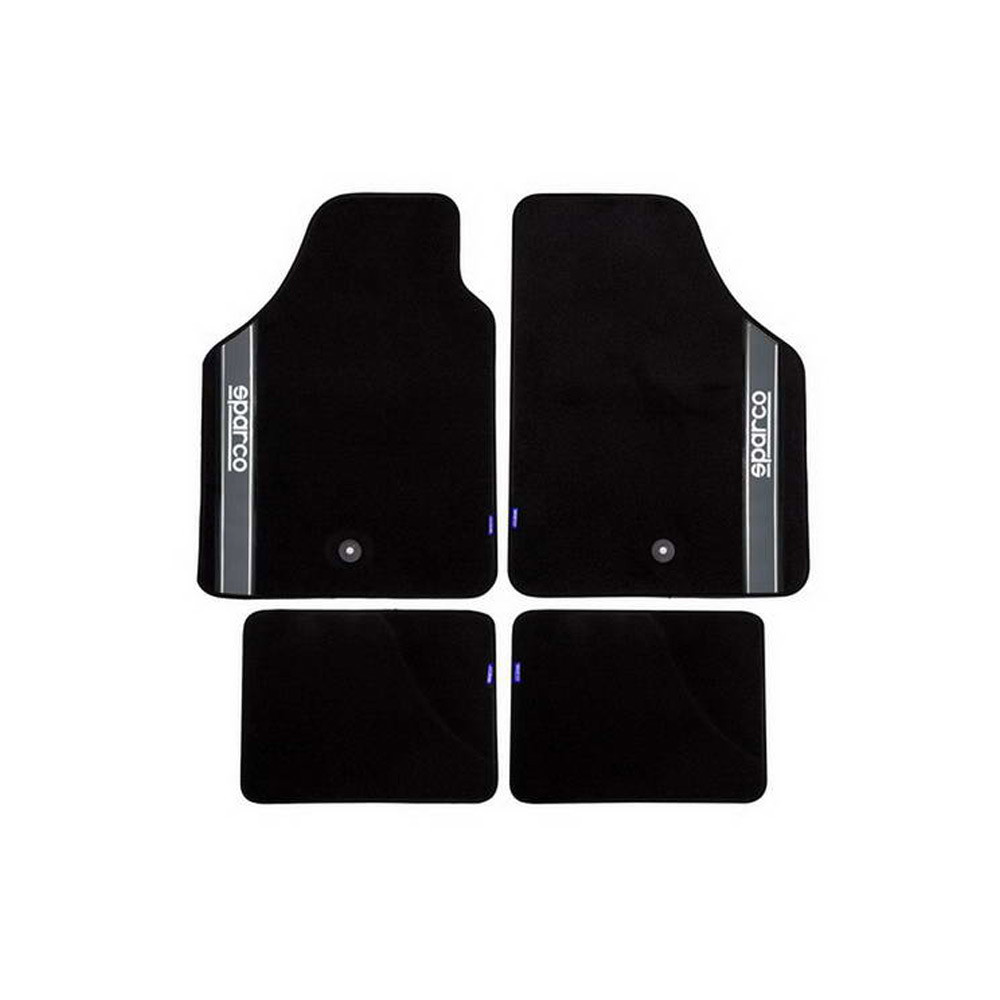 BODENMATTEN STOFF SPARCO (VA 65X47cm / HA 30X40cm) x4 - LI-03763BAR - 03763BAR - 8033280102784