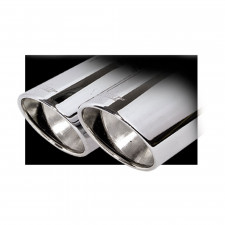 Inoxcar Exhaust Rear Silencer 2X80 X-RACE SEAT LEON III serie (Type 5F) 2.0 TDI FR (150HP)  after 2014