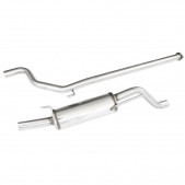 INOXCAR Group N exhaust system stainless steel ABARTH GRANDE PUNTO 1.4 T-JET (155CV) 2007- D60mm