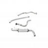 INOXCAR Group N exhaust system stainless steel SUBARU IMPREZA 2.5T WRX STI (300CV) 2008- D70mm