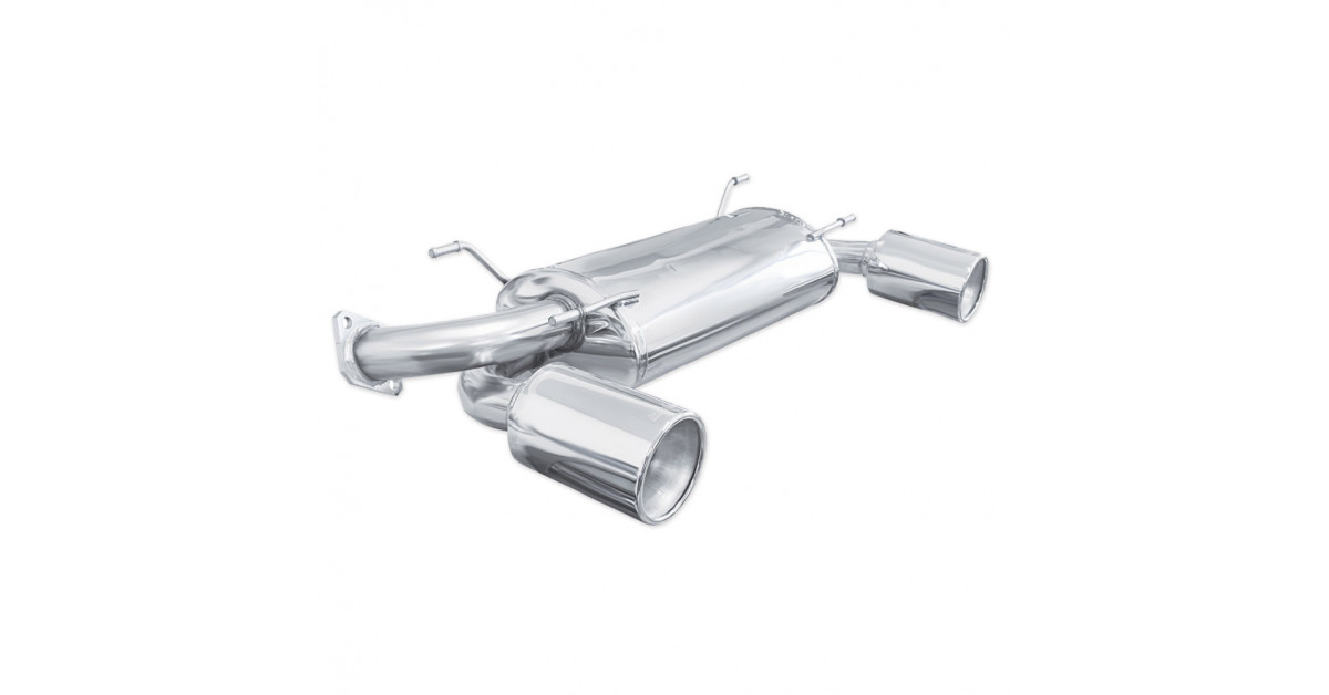 Inoxcar Exhaust Rear Silencer 1X120 MEGA right+left TOYOTA GT 86 2.0 (200HP) after 2012