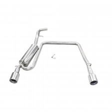 Echappement Inoxcar Silencieux Arrière droit + gauche 1X102 AUDI A3 Type 8L 1.8 125CV / 1.8 20V 125CV avant 2003 diam 50